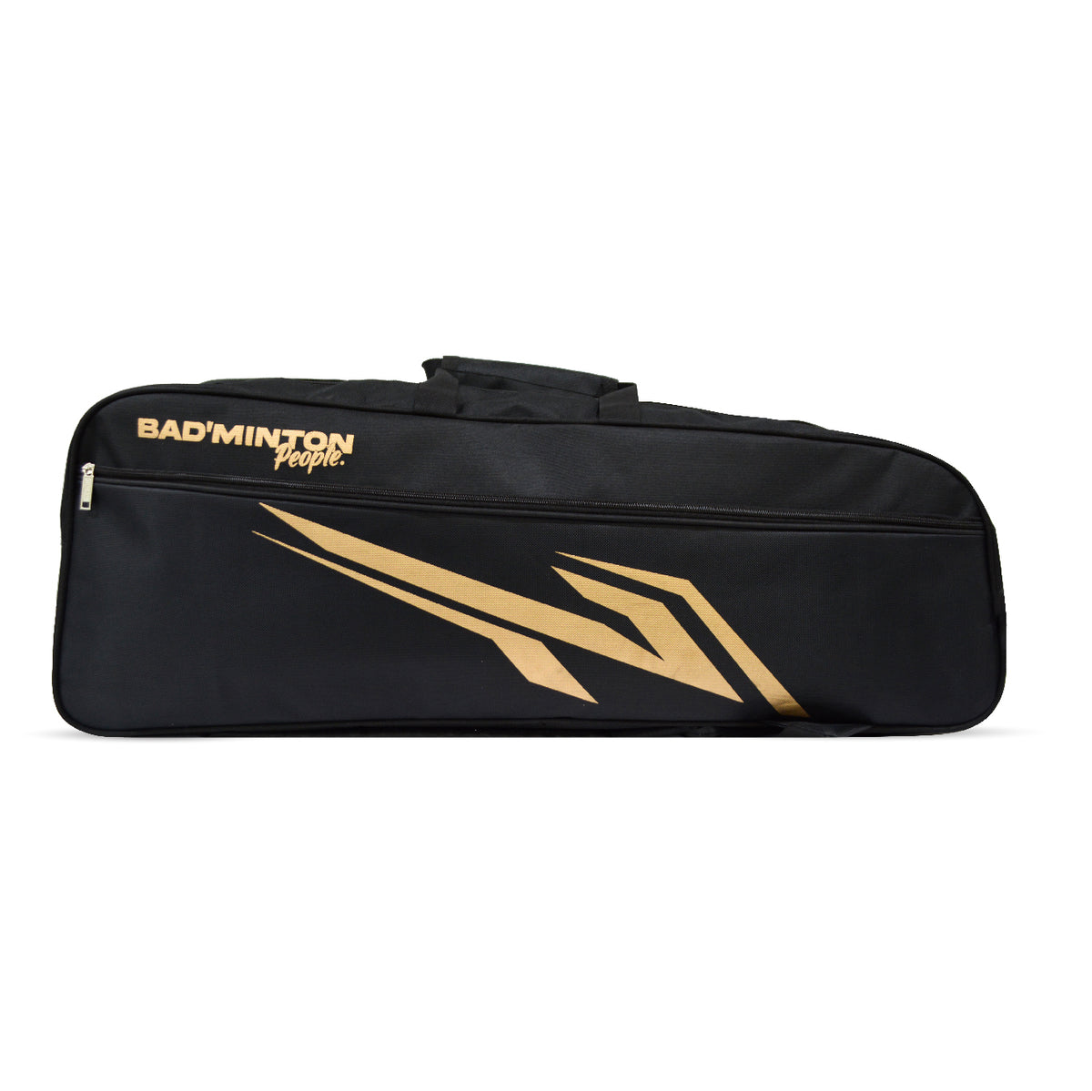 Badminton People Kitbag Double Zipper Kitbag with Spacious Compartments