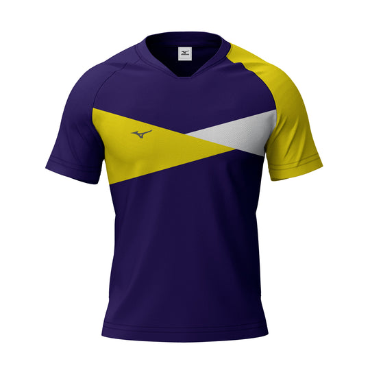 Dri-Fit Active Wear T-Shirt (NAVY/YELLOW)