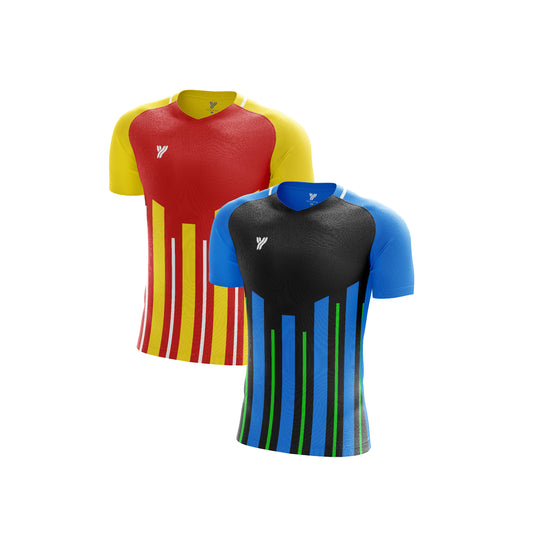Super Dri Polyester Badminton T-Shirts (Pack of 2)