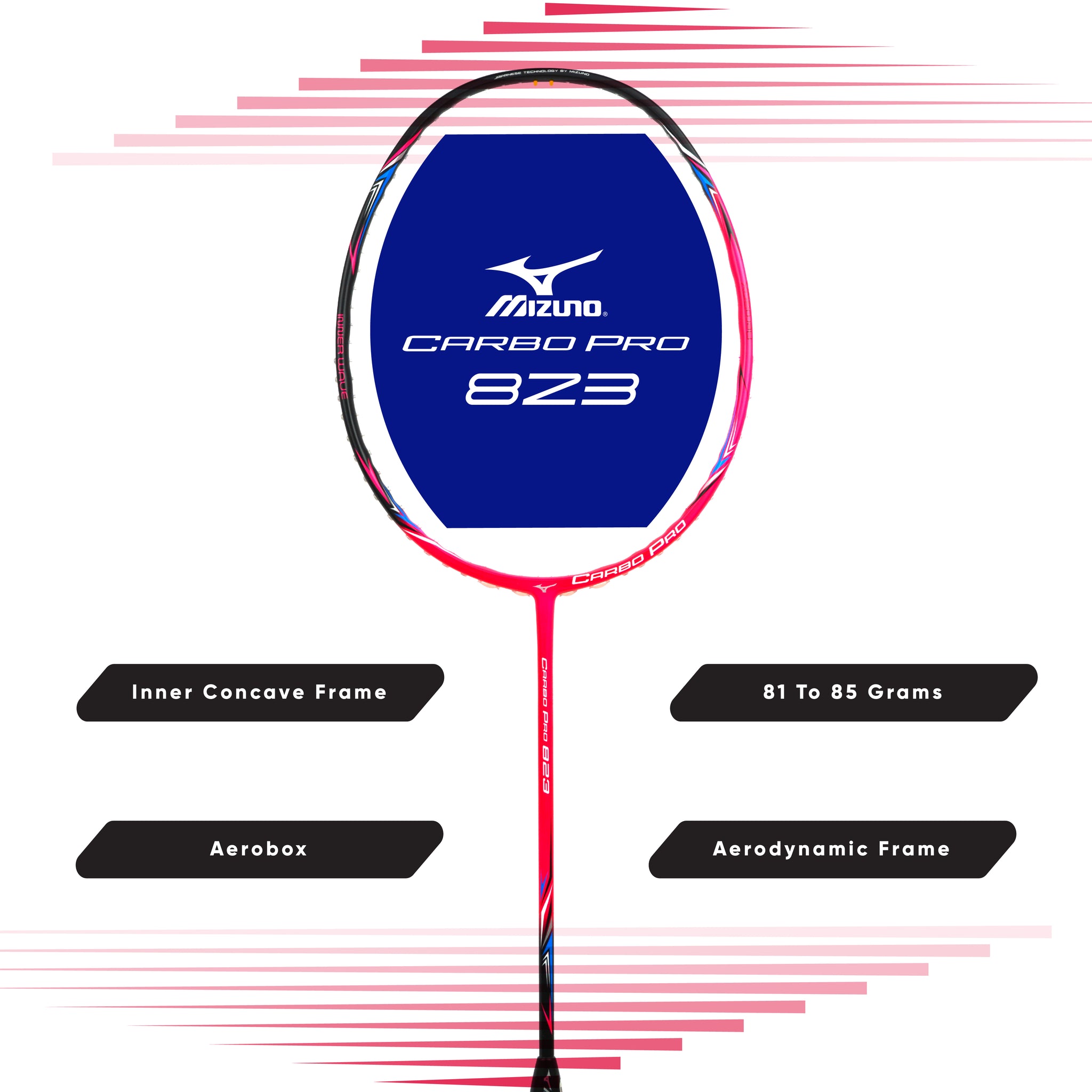 Mizuno Carbo Pro 803 - Professional Badminton Racquets at best