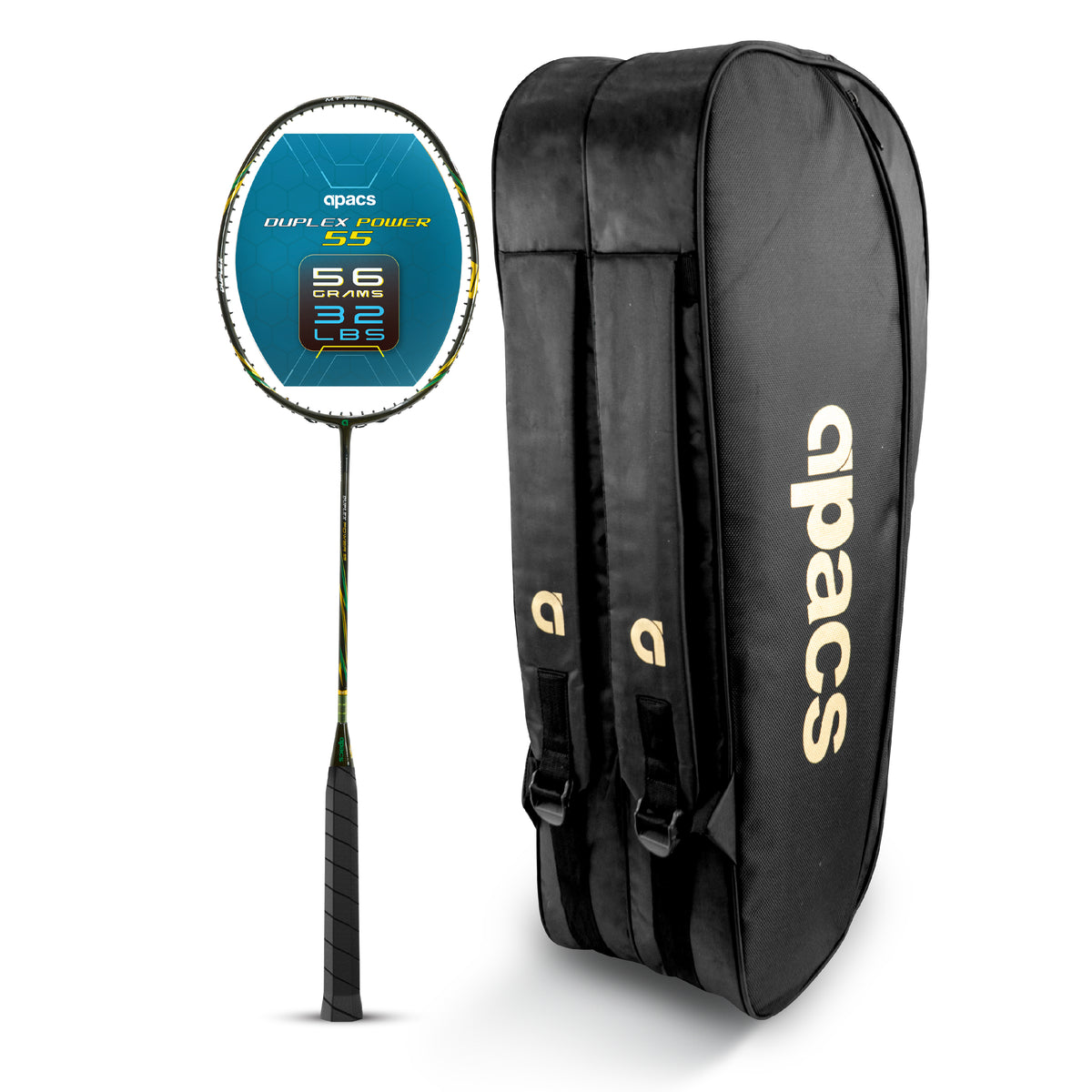 Apacs Duplex 55 + Apacs Double Zipper Kitbag