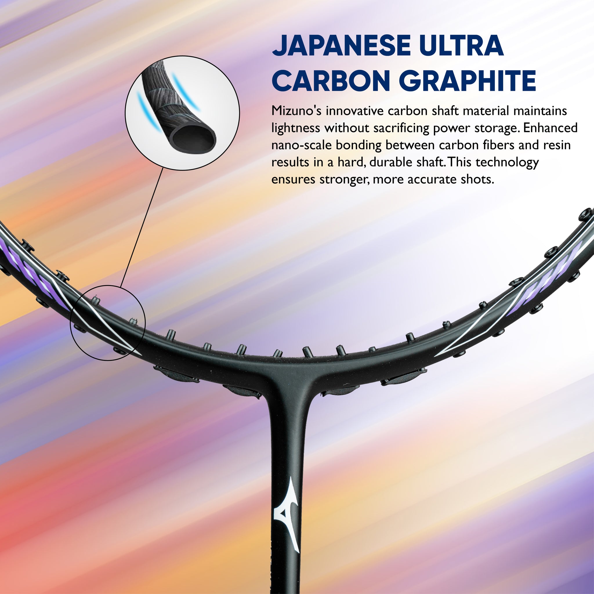 Mizuno Duralite 69 Superlight Badminton Rackets Racquets 76 Grams Badminton People