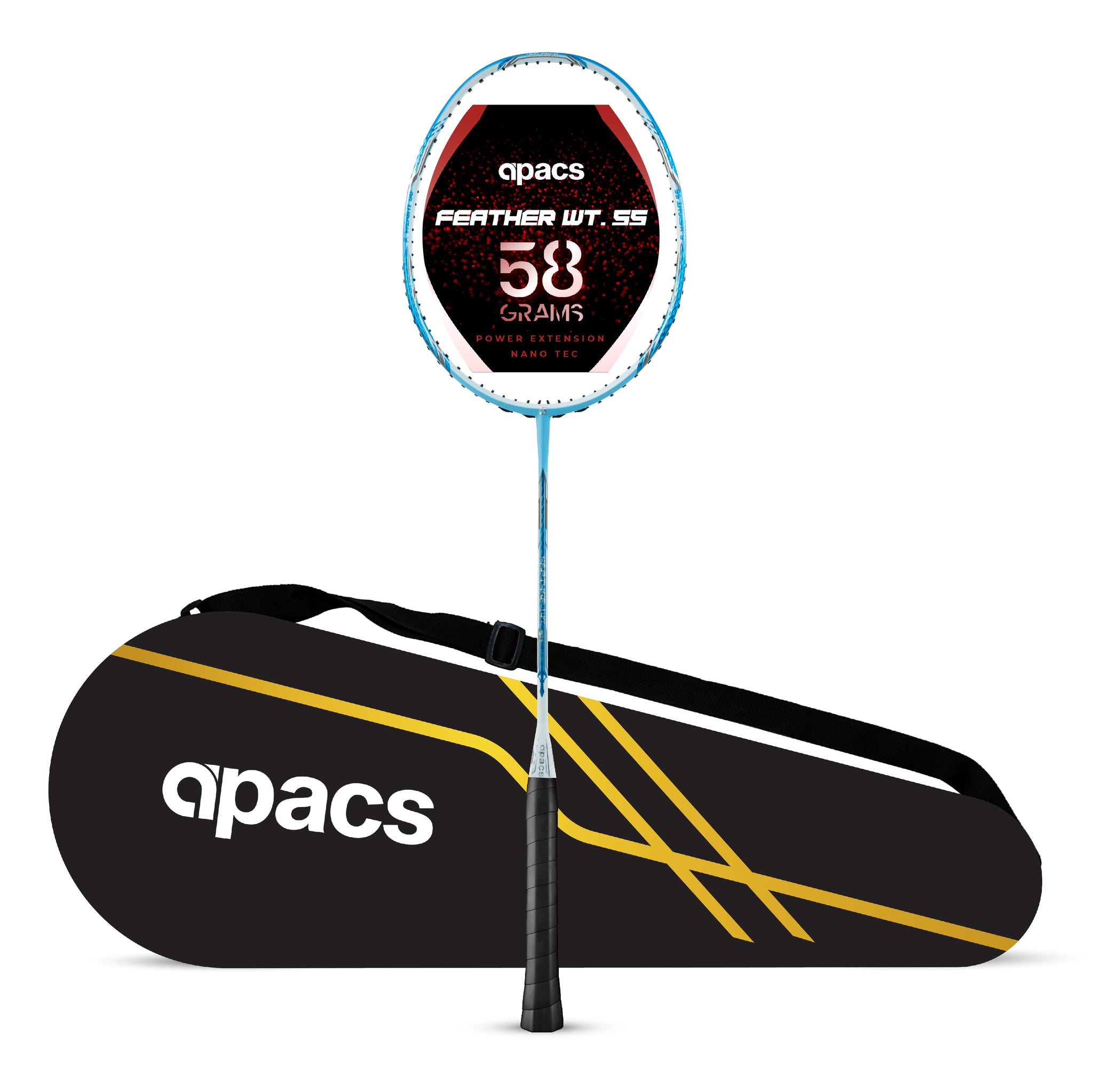 Apacs Feather Weight 55 – Badminton People