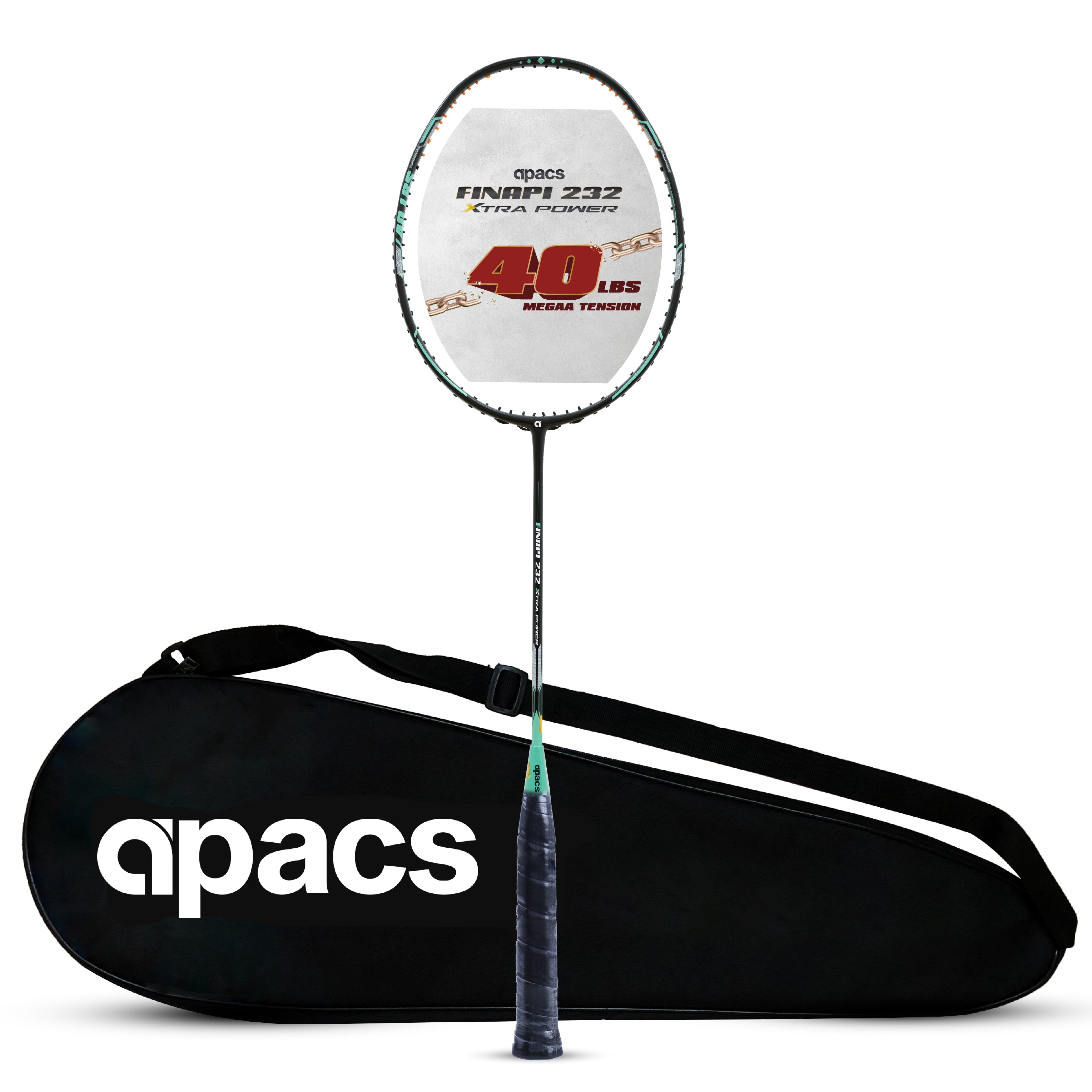 Finapi Racket Apacs Finapi 232 Xtra Power - buy badminton rackets online – Badminton ...