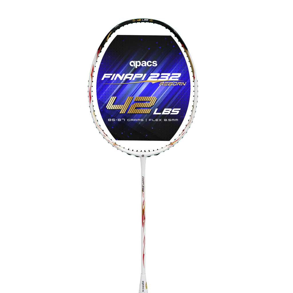 Apacs Racket Inapi 23 Apacs Finapi 232 Armor | 38LBS Max Tension | High Modulus Graphite ...