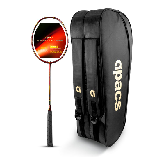 Apacs Cross Court Pro + Apacs Double Zipper Kitbag