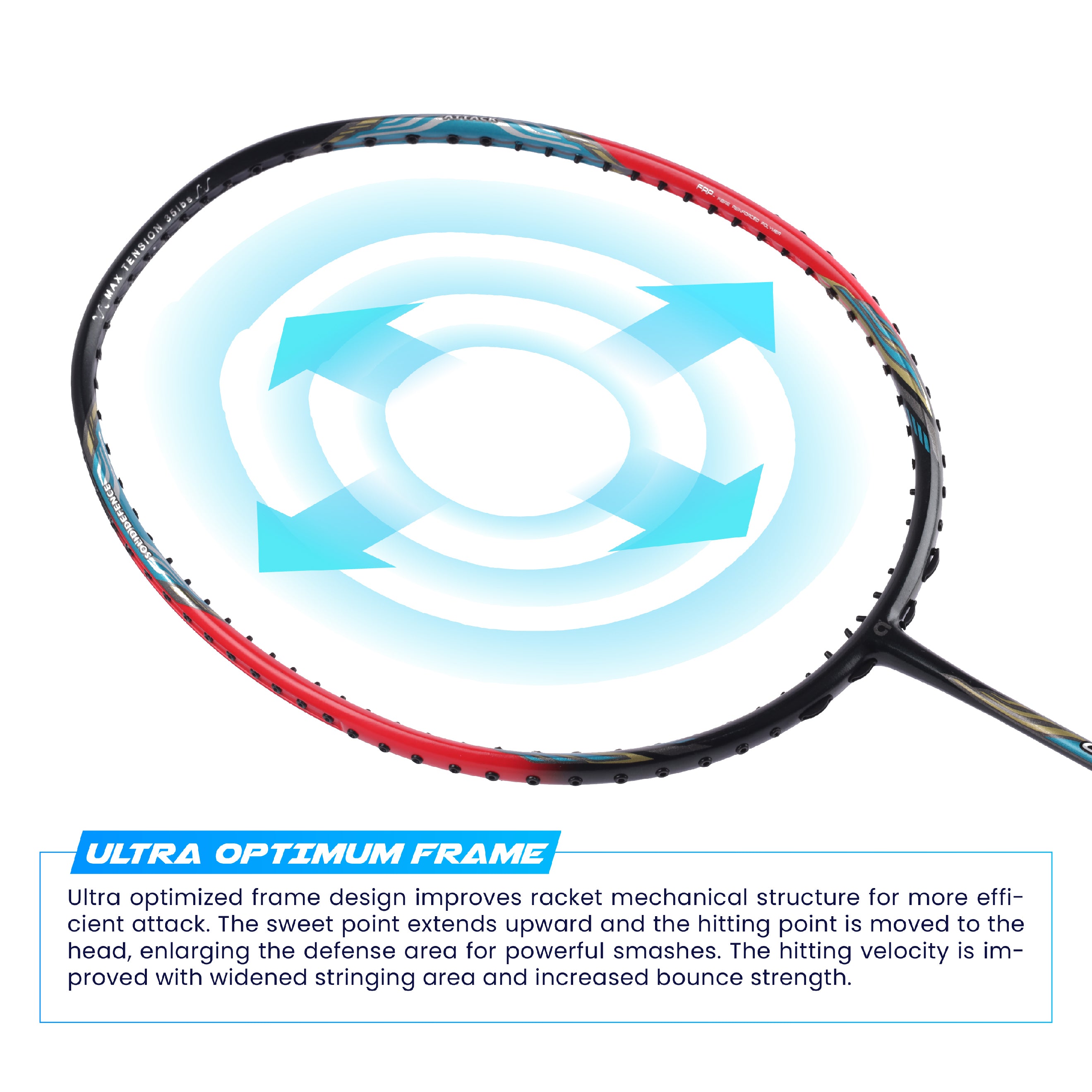 Apacs Counter Attack + Badpeople Multisport Kitbag - buy badminton ...