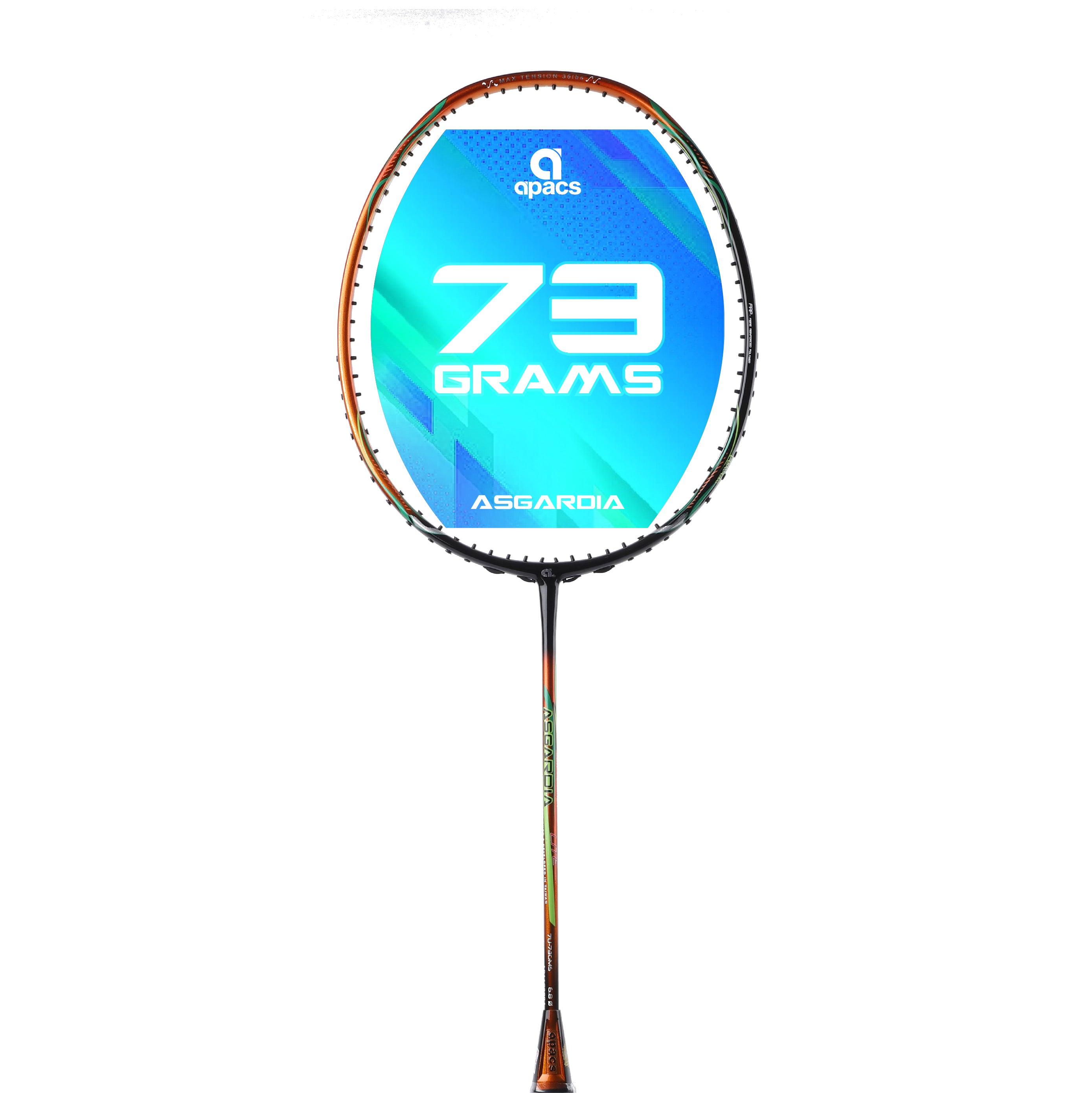 Apacs Asgardia Lite - Professional Badminton Racquets with Full Cover ...