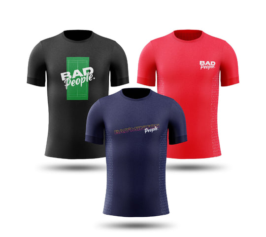 Badpeople T-Shirts Combo (Pack of 3)