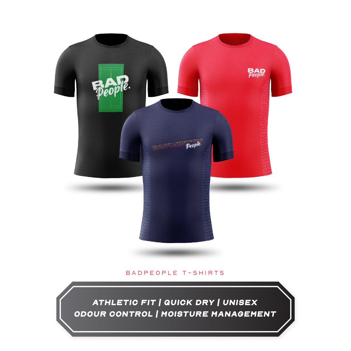 Badpeople T-Shirts Combo (Pack of 2)