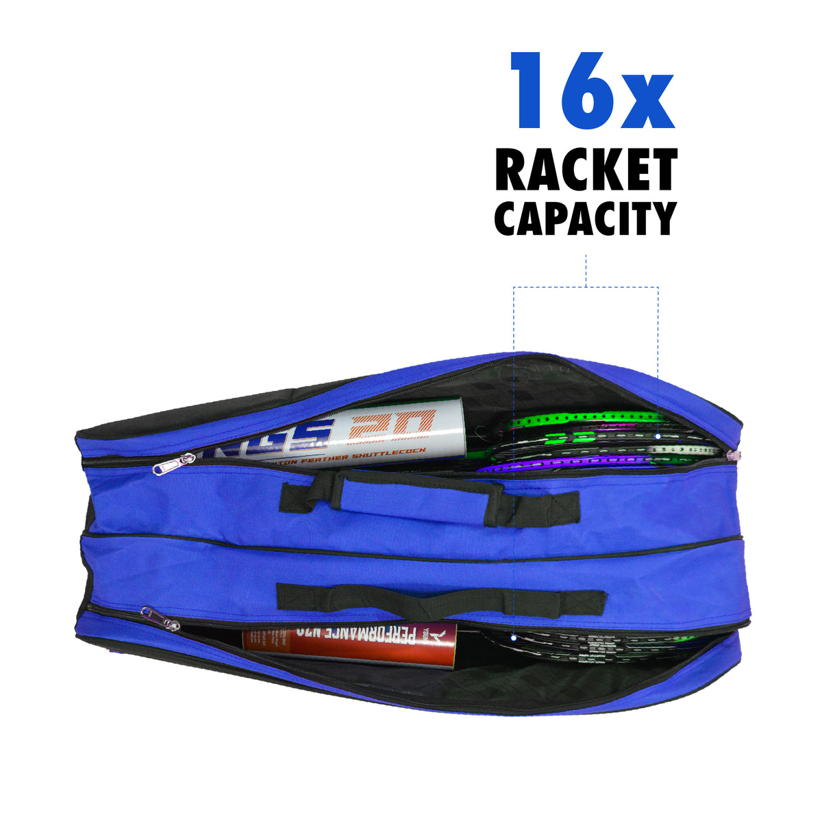 GTR Double Zipper Kitbag (Blue)