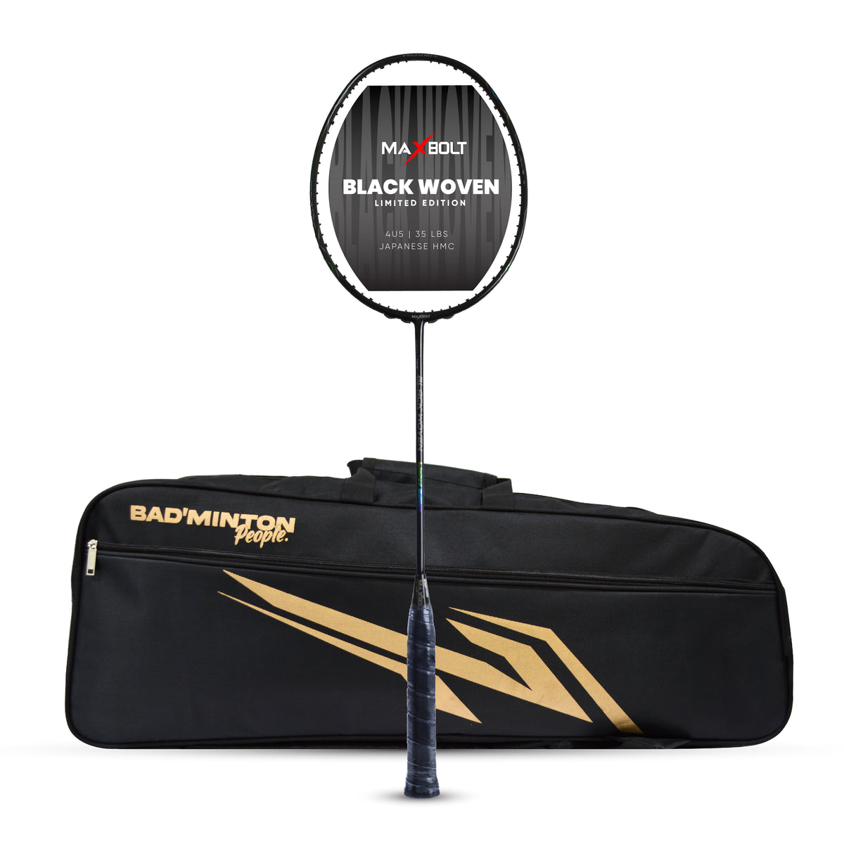 Maxbolt Black Woven Limited Edition buy badminton rackets online