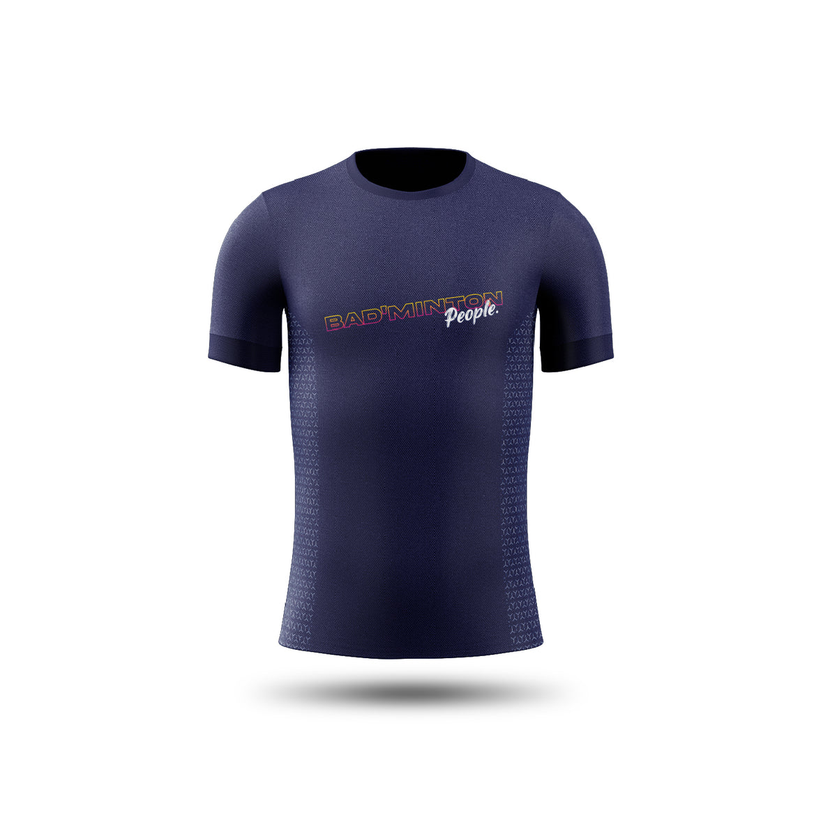 Badpeople T-Shirts - On the court (Blue)