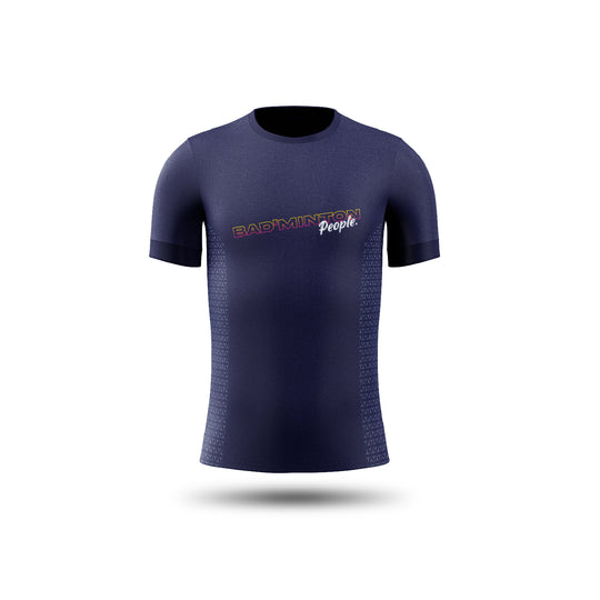Badpeople T-Shirts - On the court (Blue)
