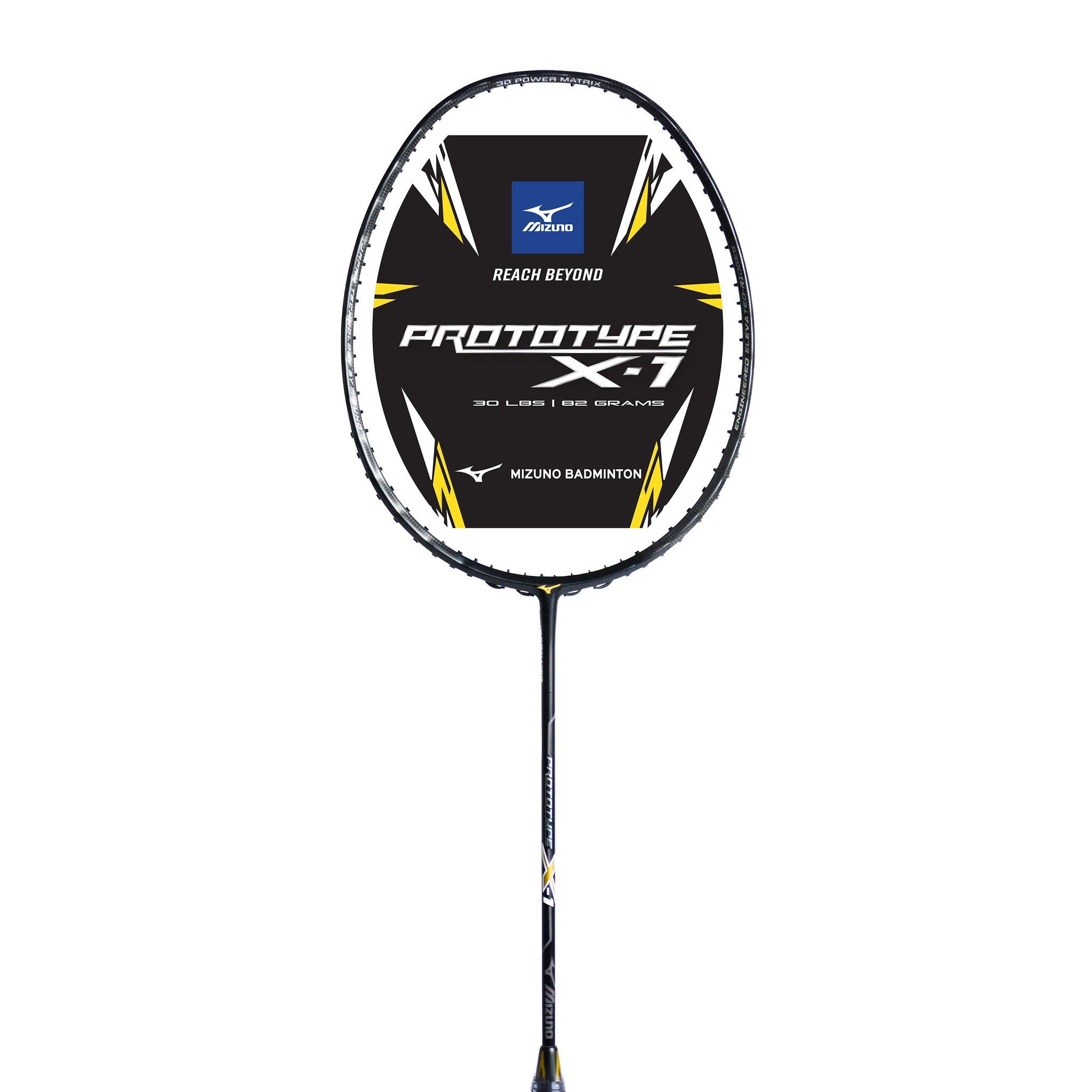 PROTOTYPE OPTION MCRSS／BARRISTER NYLON Mizuno Prototype X-1 - Prograde badminton racket – Badminton People