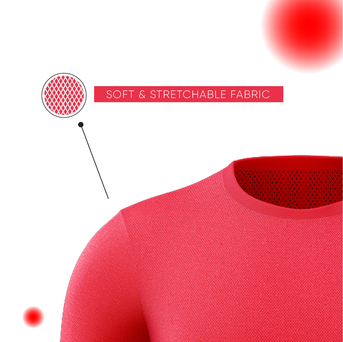 Badpeople T-Shirts - On the court (Red)