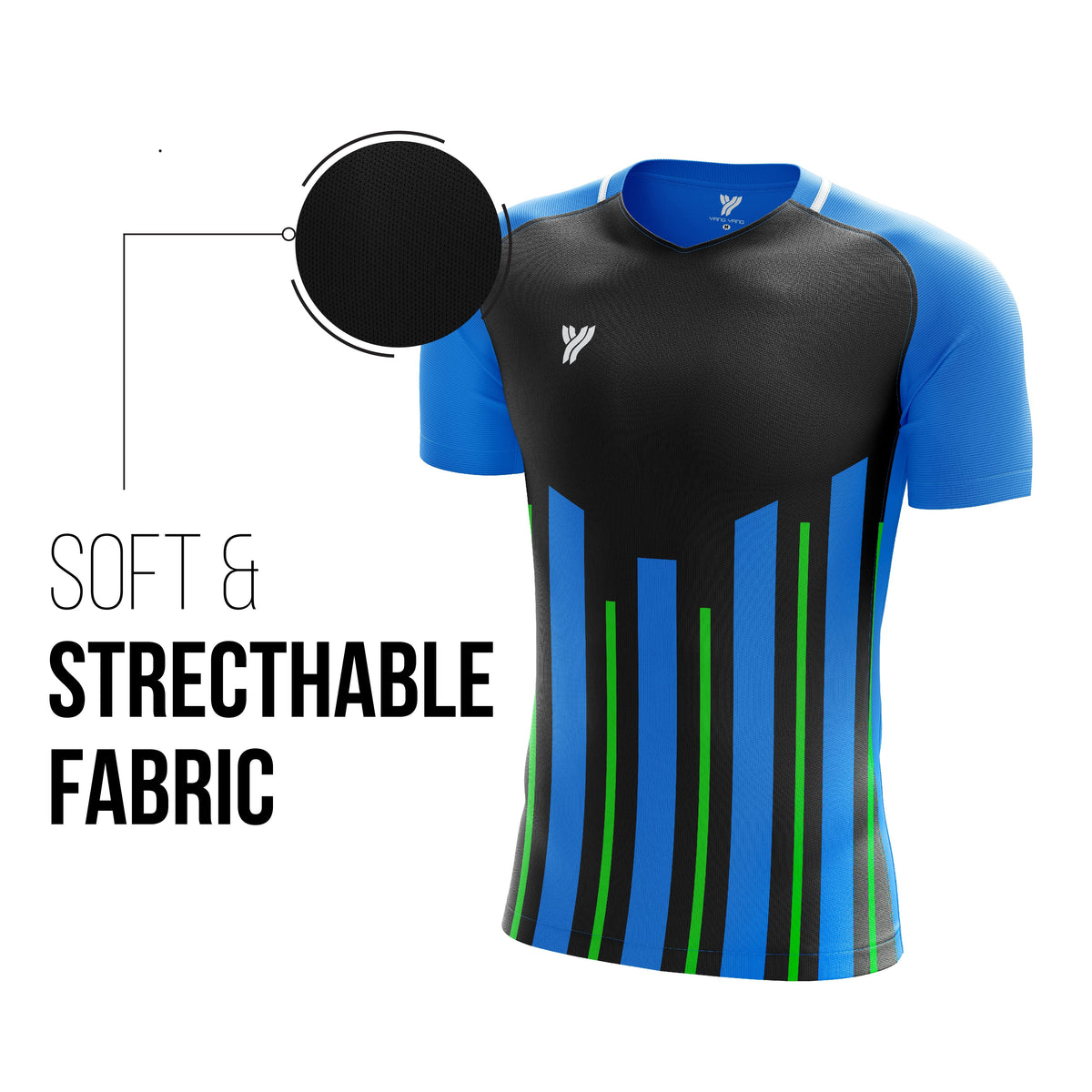 Super Dri Polyester Badminton T-Shirts (Pack of 3)