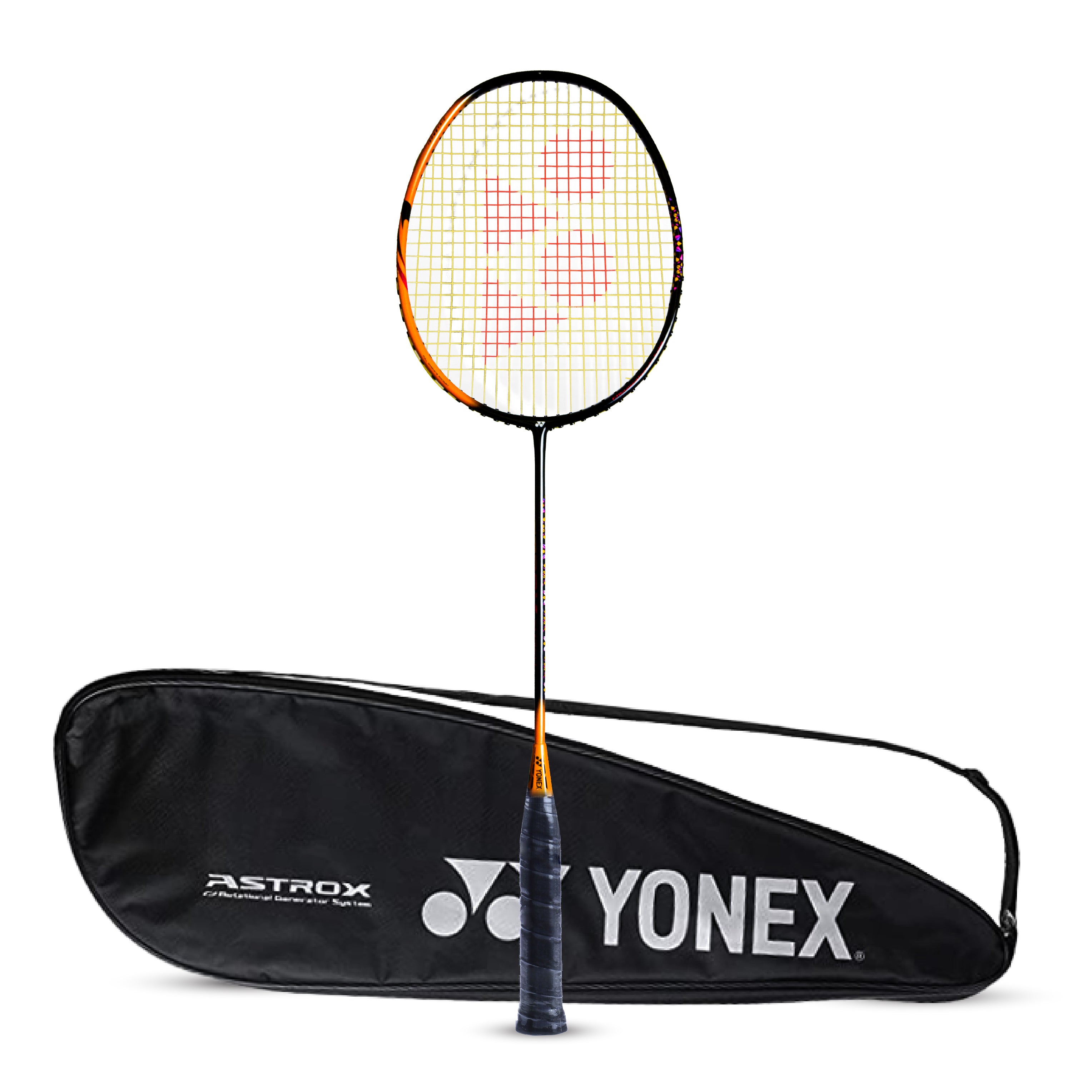 Organix Racket Yonex Astrox Smash Badminton Racket - Black Orange at Annabelle Raggatt ...